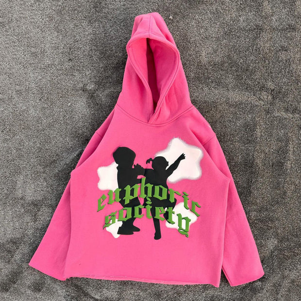 Angel Baby Casual Street Hoodie