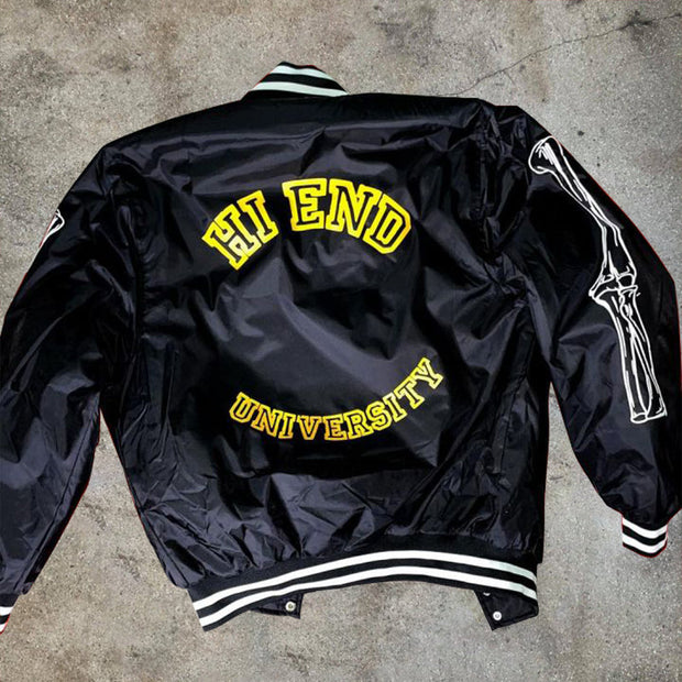 Street casual fashion personality letter pattern jacket