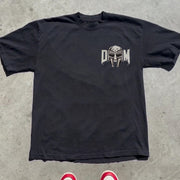 Cigarette Print Short Sleeve T-Shirt