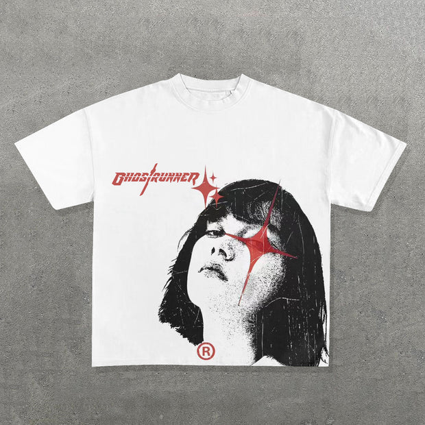 Ghostrunner Print Short Sleeve T-Shirt