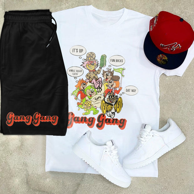 Personalized Print Casual Sports Suit