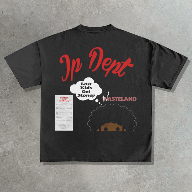 Rap Brent printed T-shirt