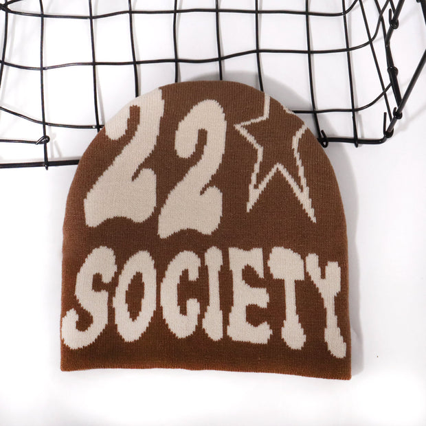 22 Number Single Knitted Hat