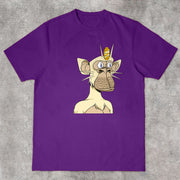 Cartoon personality retro street short-sleeved T-shirt