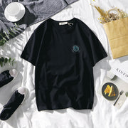 Hip-hop printed short-sleeved T-shirt loose trend