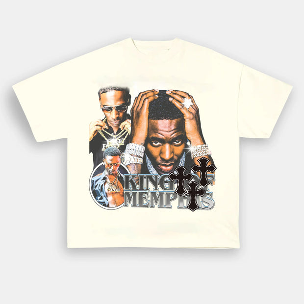 Trendy brand printed casual retro T-shirt