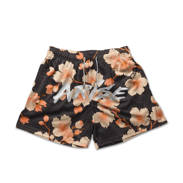 Fashionable personalized flower pattern shorts