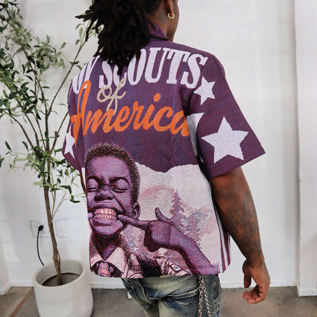 American Boys Vintage Tapestry Jacket