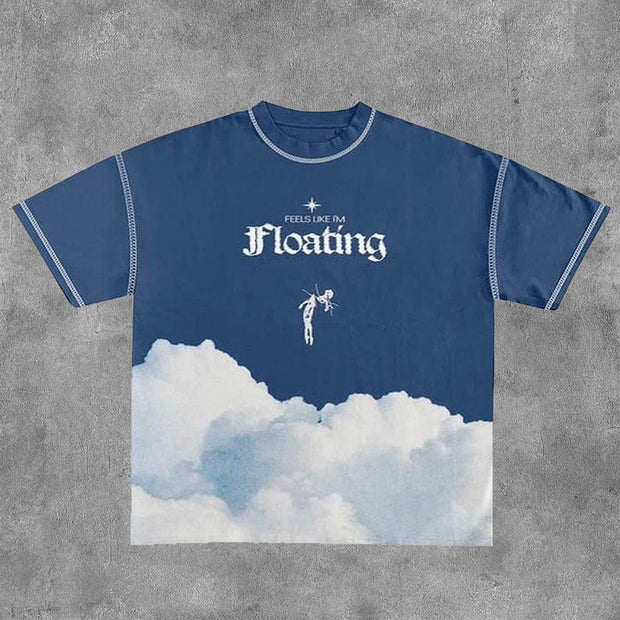 Floating Print Short Sleeve T-Shirt