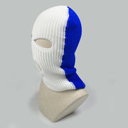 Broken heart embroidered colorblock three-hole cap