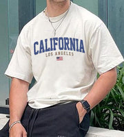 California Graphic Print Short Sleeve T-Shirt