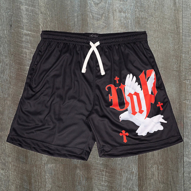 Fashionable pigeon casual printed shorts
