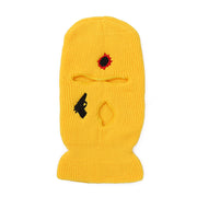 Men's and women's riding ski mask pullover knitted wool cap