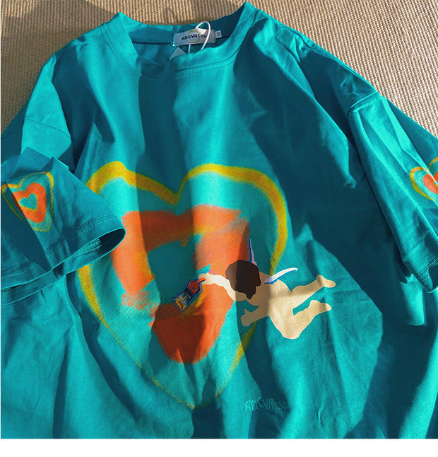 Get me street angel print T-shirt