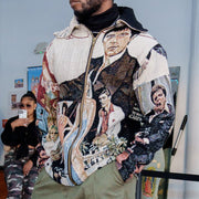 Vintage Limited Edition Tapestry Zip-Up Jacket