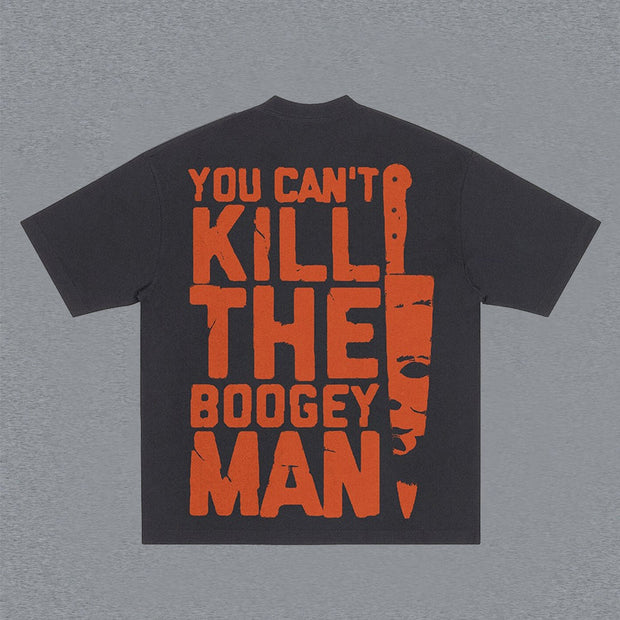 statement halloween graphic T-shirt