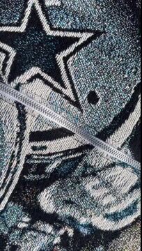 Casual Street Rugby Zip-Up Tapestry Jacket