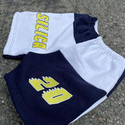 Fashion Sports Hip Hop Street Contrast Color Splicing Shorts