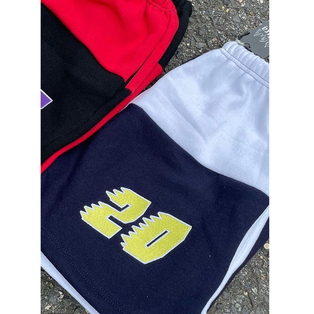 Fashion Sports Hip Hop Street Contrast Color Splicing Shorts