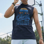 California Print Resort Tank Top