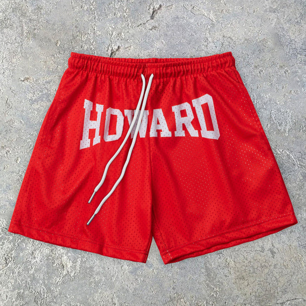 Fashion Casual Letter Print Shorts