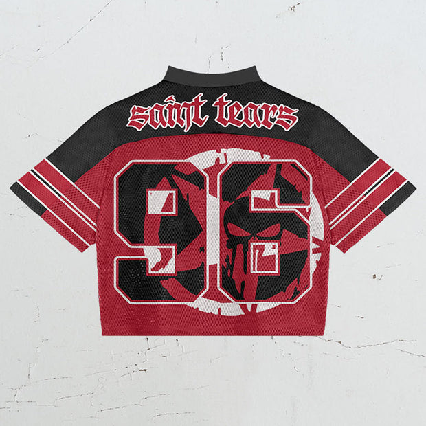 Global Saints Casual Street Mesh Jersey