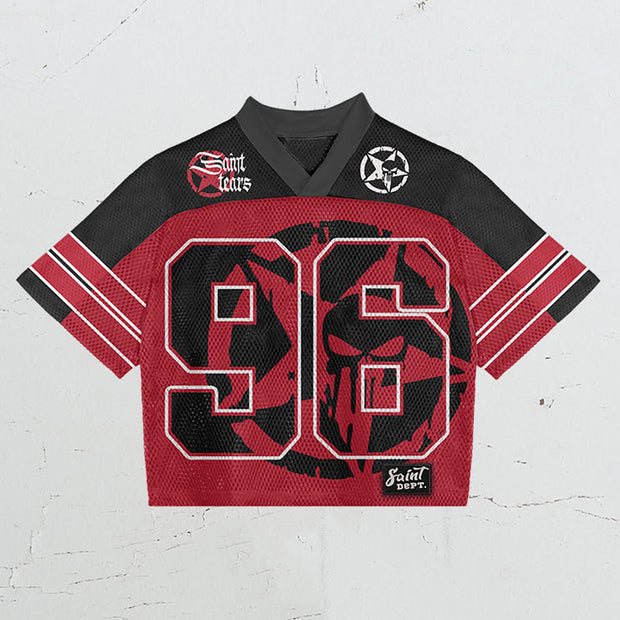 Global Saints Casual Street Mesh Jersey