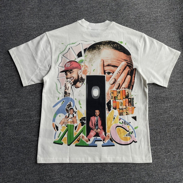 Street Oversized Artist Print T-Shirt
