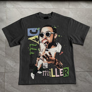 Street Oversized Artist Print T-Shirt