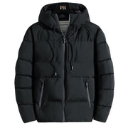 Slim-fit casual cotton jacket