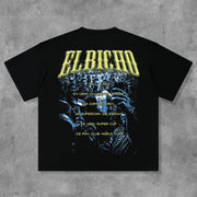 Fashion Football Team Print Short Sleeve T-Shirt