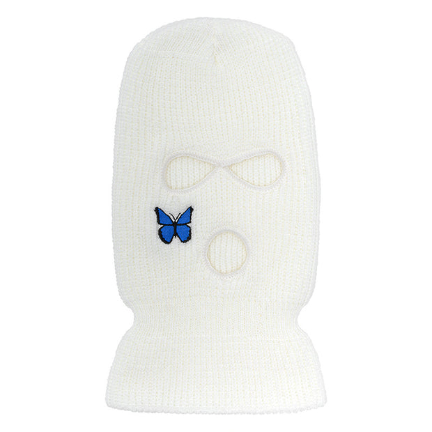 Fashion three-hole hat warm ski mask