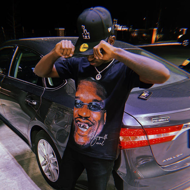 Big face celebrity printed T-shirt