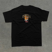 Fashionable preppy style loose short-sleeved T-shirt