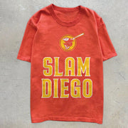 Tide brand print casual street short-sleeved T-shirt