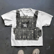 Born To Create Print Short Sleeve T-Shirt