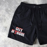Smiley Print 5 Inseam Shorts