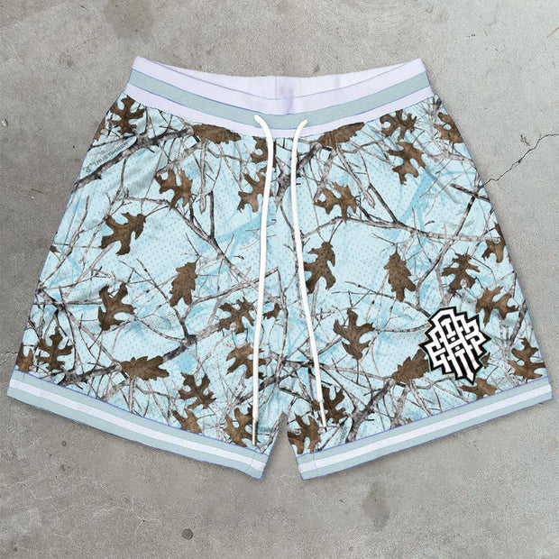 Casual fashion mesh trendy shorts