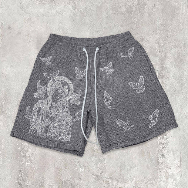 Retro Hip Hop Faith Retro Shorts