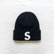 Embroidered cold hat knitted hat woolen hat couple pointed hat