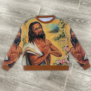 Faith Vintage Print Sweatshirt