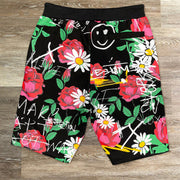 Retro Hip Hop Street Graphic Shorts