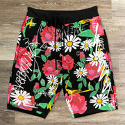 Retro Hip Hop Street Graphic Shorts