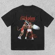 New Rivalry of Angels and Demons Casual Sports T-Shirt