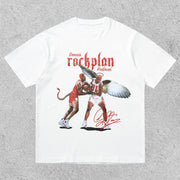 New Rivalry of Angels and Demons Casual Sports T-Shirt