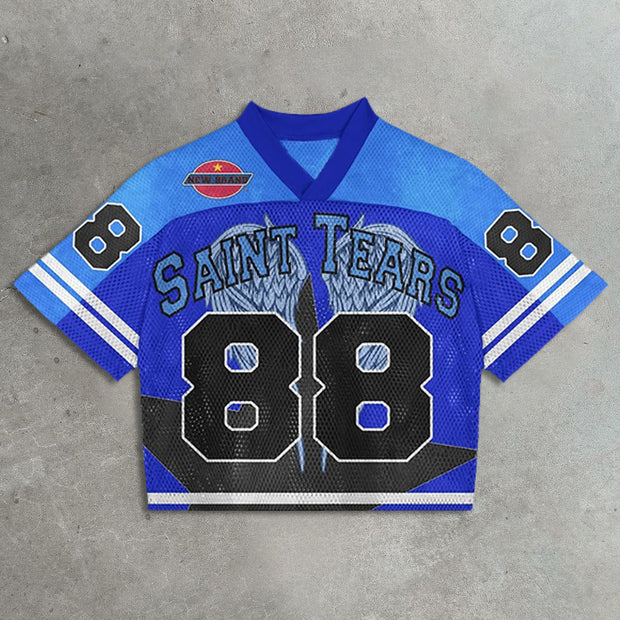 Saints Angels Casual Mesh Jersey