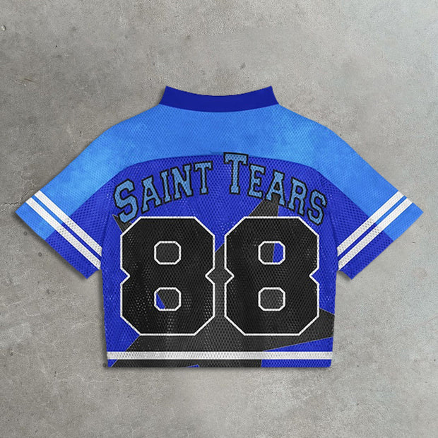 Saints Angels Casual Mesh Jersey