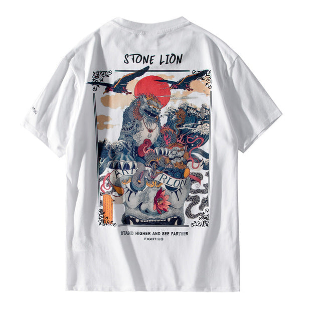 Printed short sleeves T-shirt