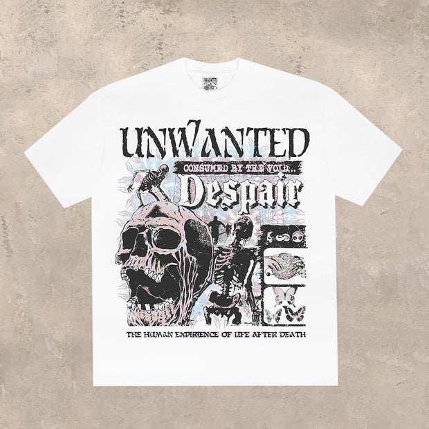 casual statement print T-shirt