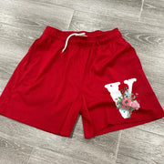 Fashion trend street bouquet shorts
